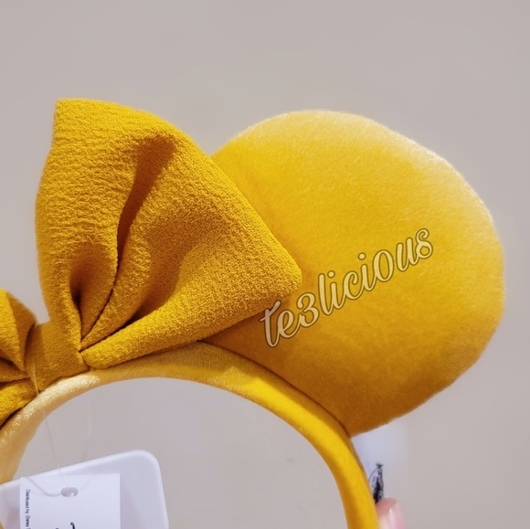 DISNEY PARKS YELLOW DANDELION EAR HEADBAND - Picture 4 of 5